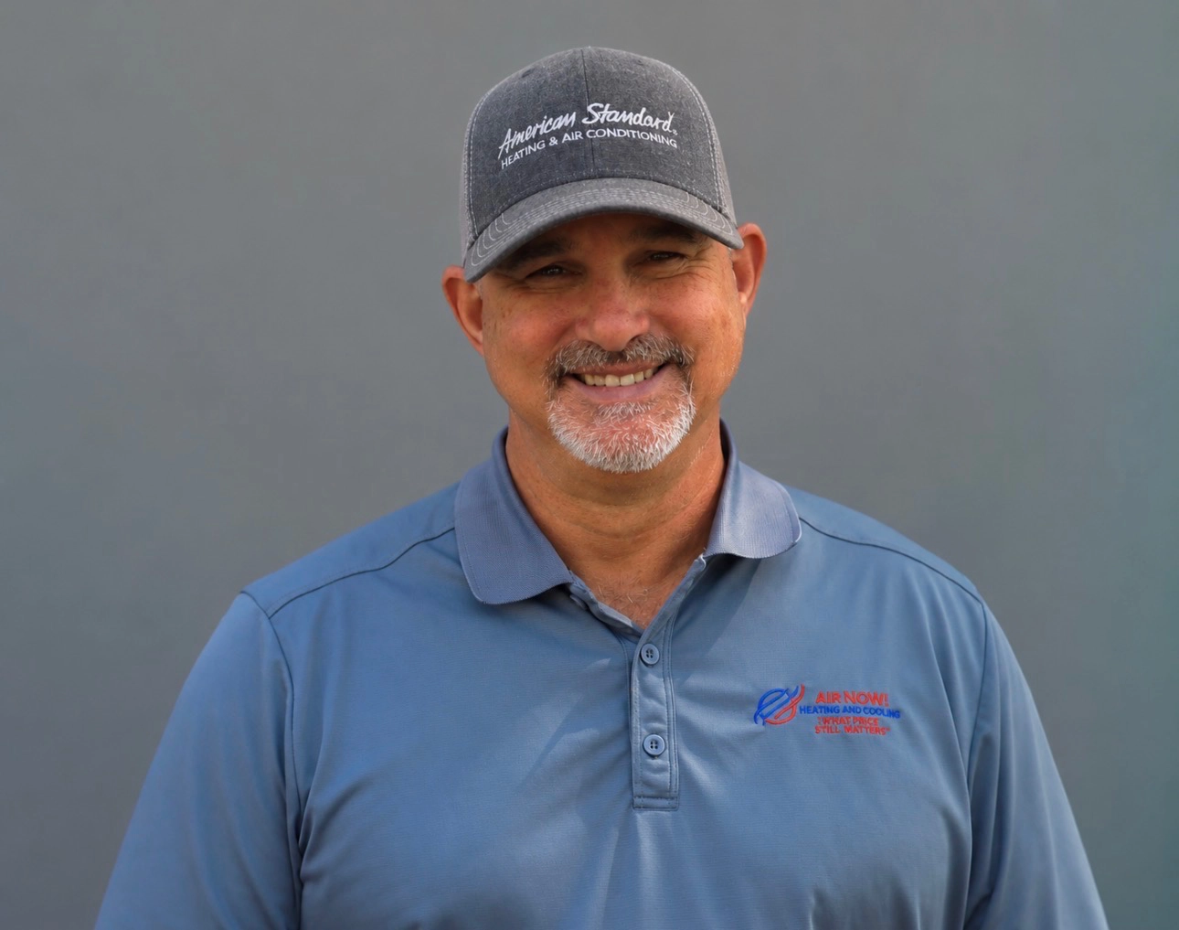 Steve, Air Now's founder smiling